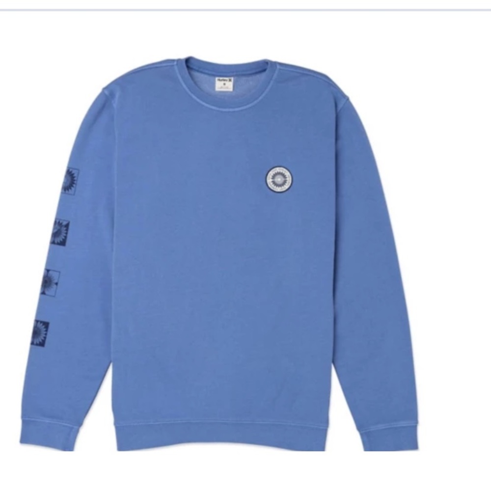 Hurley Naturals Crewneck Sweatshirt Surfer/ Skater Mens NWT